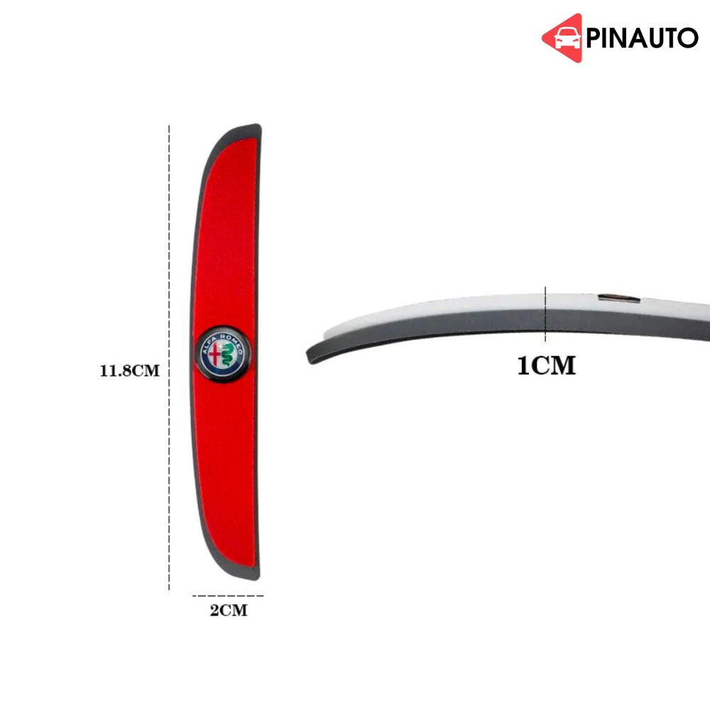 Protecții antișoc și anti-zgârieturi pentru uși (4 bucăți)