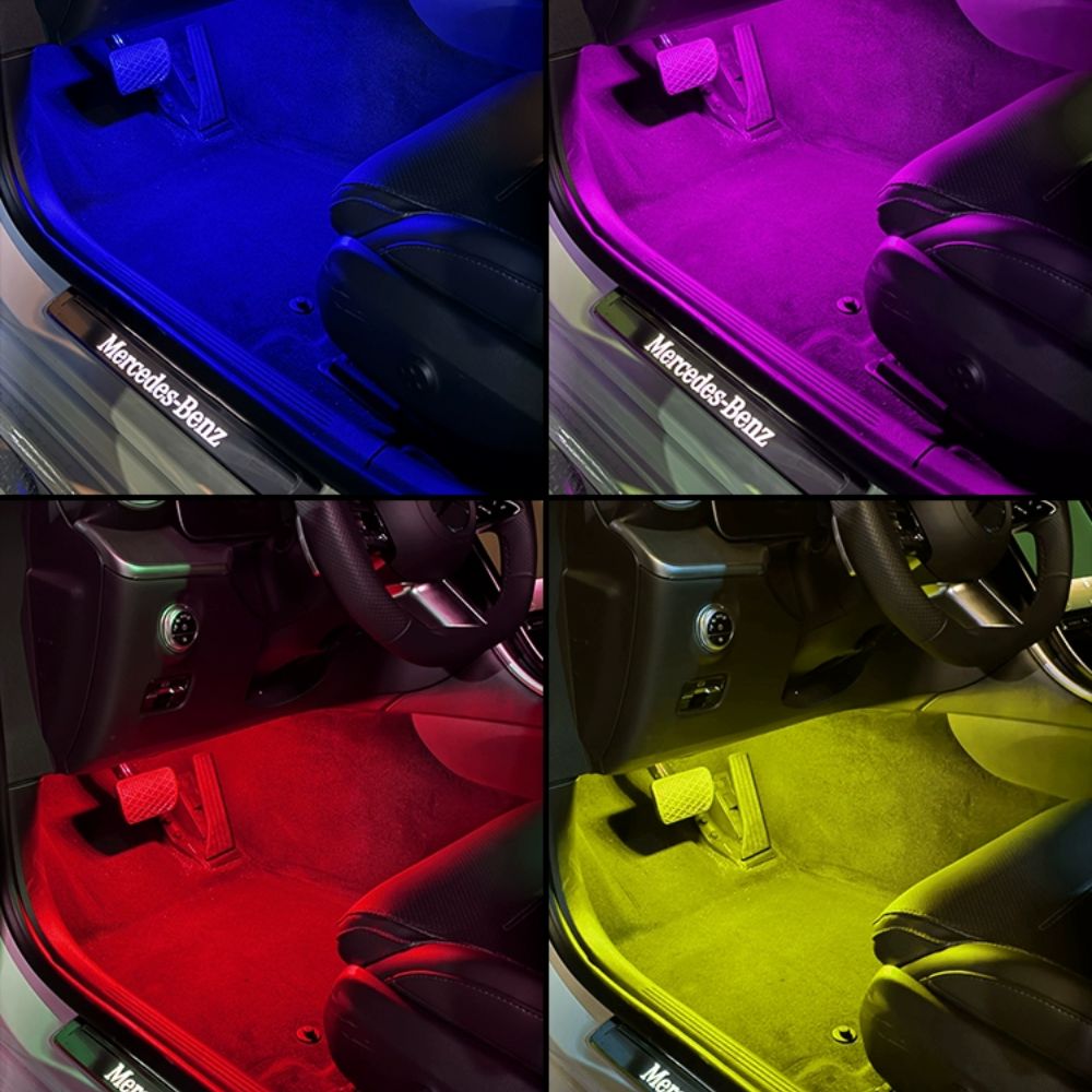 Illuminazione ambientale per un viaggio elegante