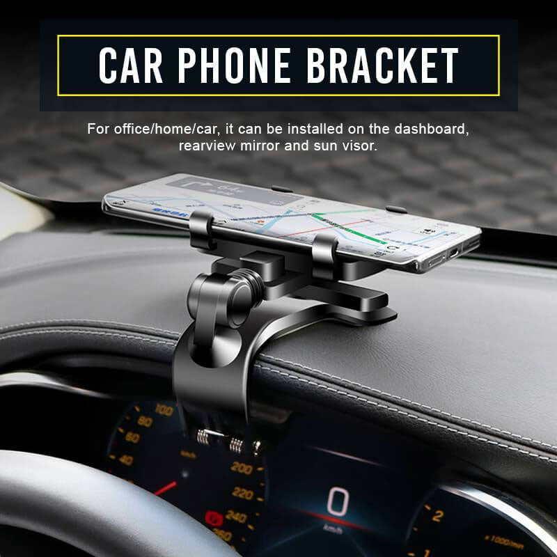 360° Full View Rotating Car Holder