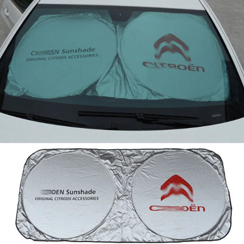 Guarda-sol para automóvel dobrável com logótipo
